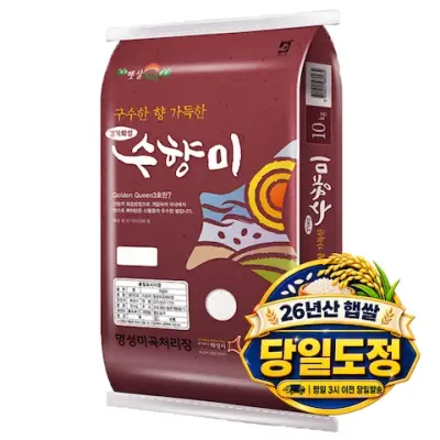 [26년 햅쌀출시] 당일도정 수향미 10kg 외 특등급 새청무