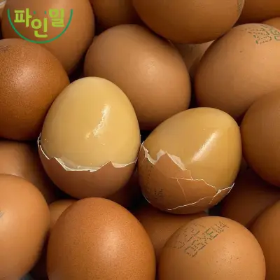 [구운란] 맥반석 훈제 구운계란 대란 2판(60구) HACCP
