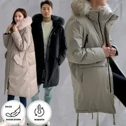 [정가 659,000] 남성/여성 구스다운 롱패딩 M윈터디퍼롱다운자켓 1BYPAW3014/3516