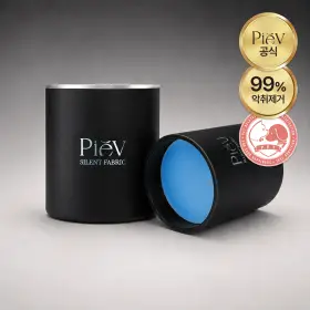 피에브 에어워셔 차량용 방향제 탈취제 냄새 제거 사일런트패브릭향 250g