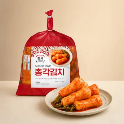 [총각김치] 종가 총각김치 850g 2개