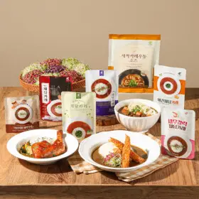 순수람 채담카레 160g 5+5개 (총10팩) 외 6종 골라담기 9.29~30 10시 채담카레 5+5+신제품 레드퍼플2개 증정