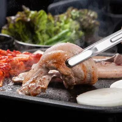 [농할] 유황한돈 한돈 삼겹살 구이용 냉장, 1kg, 1개