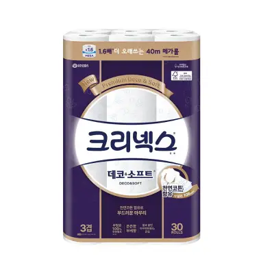 [코스트코] 크리넥스 데코&소프트 40-30롤 화장지
