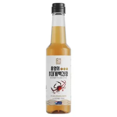 [홍영의] 붉은대게 백간장, 500ml, 1개 - 기타간장