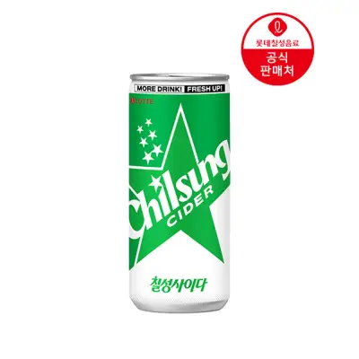 [시크릿] 칠성사이다 310ml 24캔