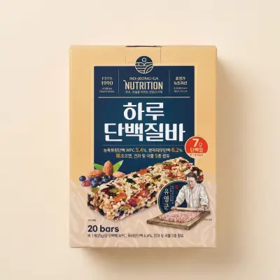 [호정가] 하루단백질바, 25g, 20개