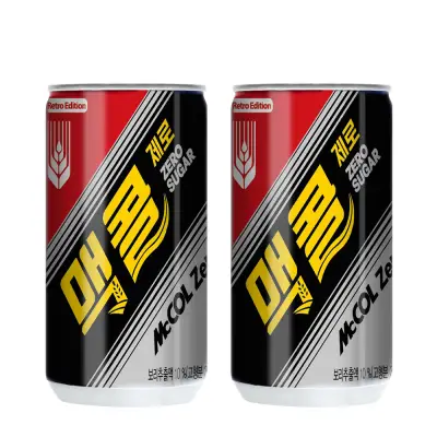 [맥콜] 제로슈거, 190ml, 30개 30캔