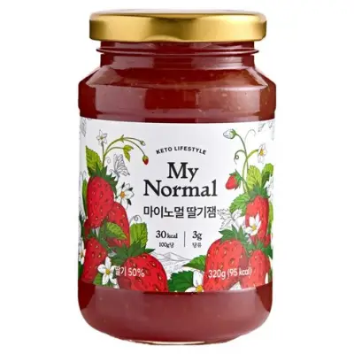 [마이노멀] 딸기잼, 320g, 1개 - 과일잼